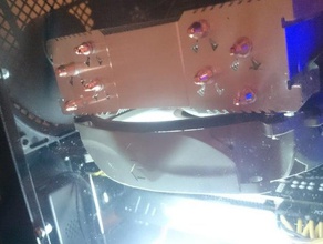 fan tutucuları-t40f-rf ets iii bilgisayar soğutucu cpu işlemci soğutucusu monte edin 3d print model - Mito3D