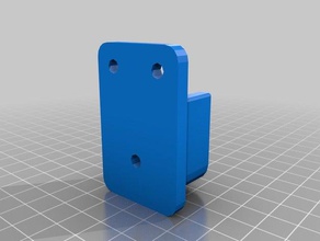 closet bar holder ikea replacement parts 3d print model - Mito3D