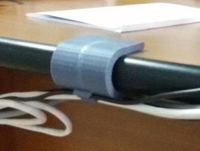 Kabel-Halter computer 3d print model - Mito3D