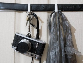 just-in-case belt hook outdoor garden bag carrier clip holder camera useful 3d print model - Mito3D