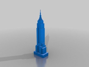 el edificio del empire state 3d impresión 3d print model - Mito3D