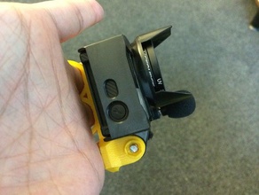 gopro hand montieren Kamera 3d print model - Mito3D