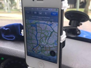 iphone 4 4s titolare allegato mobile caso involucro gripgo moshi 3d print model - Mito3D