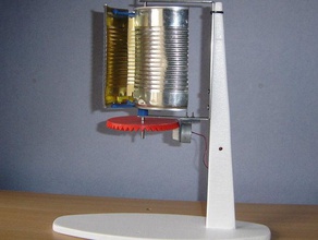 &eacuteolienne verticale &agrave vitesse r&eacutegul&eacutee wind turbine Modelle 3d print model - Mito3D