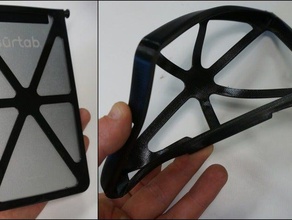 custom tablet case ninjaflex semiflex 3d print model - Mito3D
