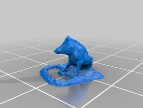 il porcellino exploraciones réplicas 3d print model - Mito3D