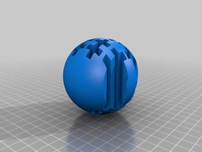bio ball - Spielzeug Spiel Zubehör 3d print model - Mito3D