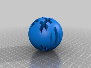 rose bio ball 3d l'impression 3d print model - Mito3D