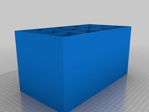 my customized storage box drawers organization 3d print model - Mito3D