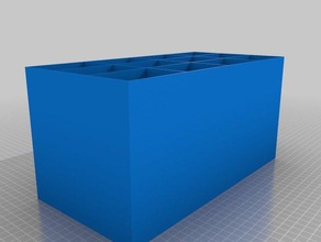 my customized storage box drawers organization 3d print model - Mito3D