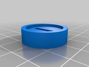 mario sikke düğmesi 3d baskı 3d print model - Mito3D