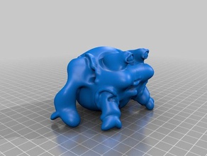 cralien creatures aliencrab 3d print model - Mito3D