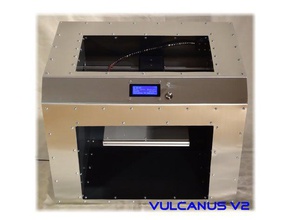 vulcanus reprap v2 impressora 3d impressoras grande bowden núcleo corexy criação diy hotend de metal profissional 3d print model - Mito3D