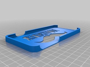 movember case mobile phone customized 3d print model - Mito3D