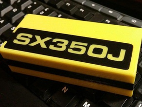 yihi sx350j cuadro de la mod caja batería solo 18650 v2 diy evolución titular 3d print model - Mito3D