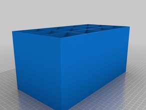 my customized storage box drawers organization 3d print model - Mito3D