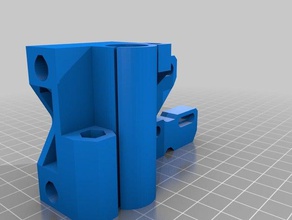 anti backlash einstellbar prusa i3 motor mount 3d Drucker Teile 3d print model - Mito3D