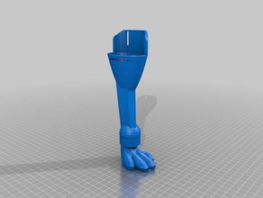 dog leg pets prosthetic perro 3d print model - Mito3D