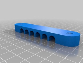 ethernet cable holder parts customized 3d print model - Mito3D