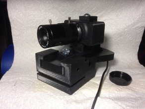 angle mount custom c615 camera case diy 3d scanner bracket adapter 3d print model - Mito3D