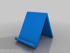 universal tablet phone stand accessories 3d print model - Mito3D