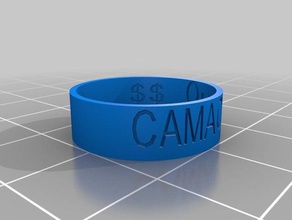 il mio personalizzato anello di camacho anelli 3d print model - Mito3D