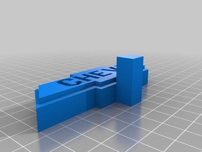 chevy bowtie hanger 3d printing 3d print model - Mito3D