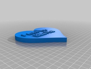 cecile Anahtarlık özelleştirilmiş 3d print model - Mito3D