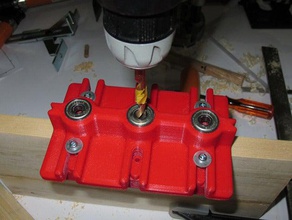 Dübeln jig tools drill-guide Holzbearbeitung 3d print model - Mito3D