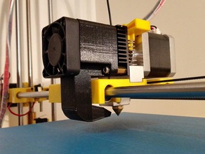 printrite 2-en-1 conducto del ventilador 3d de la impresora accesorios 3d print model - Mito3D