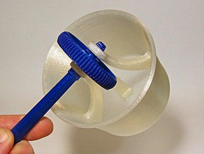 rotary tarola mecânico brinquedos makeitloud 3d print model - Mito3D