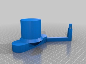 my customized printrbot spool holder mk3 3d printer accessories 3d print model - Mito3D