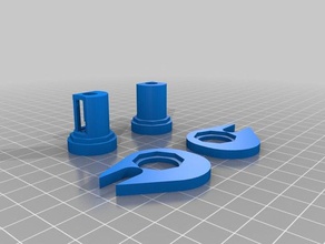 anti wobblebacklash prusa i3 3d printer parts pangu 3d print model - Mito3D