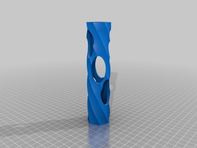 test tube vase decor 3D print model - Mito3D