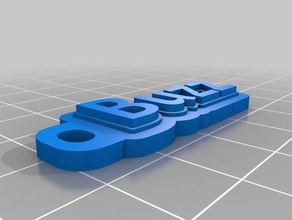 buzz organizzazione personalizzato 3d print model - Mito3D