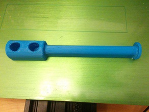um pedaço de filamento spool suporte 20mm extrusão 3d a impressora partes openbuilds reprap 3d print model - Mito3D