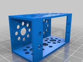 tetrix servo braketi Robotik first tech challenge ftc 3d print model - Mito3D