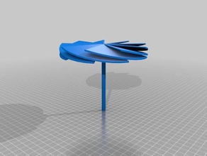 another 9 finned propeller rc vehicles customized 3d print model - Mito3D