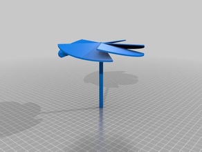 another 5 finned propeller rc vehicles customized 3d print model - Mito3D