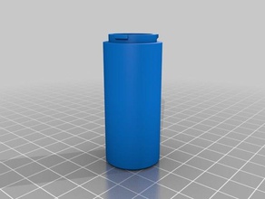 aa bayonet container containers customized 3d print model - Mito3D