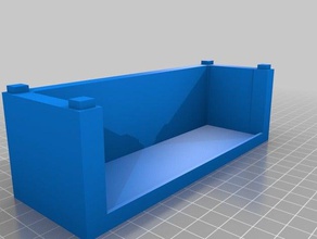 bit caixa empilhável contentores 3d print model - Mito3D