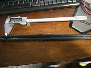 stampato il bastone del tamburo musica bacchetta bacchette 3d print model - Mito3D