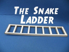 snake ladder pets ladders snakes 3d print model - Mito3D