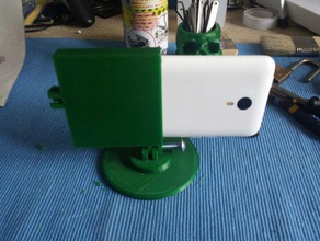 camera mount stand meizu m1 note mobile phone 3d print model - Mito3D