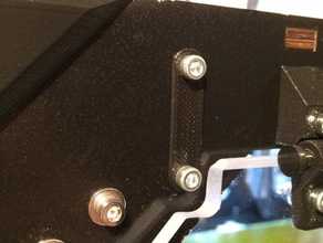 ctc y-achsen lagerblock mit bohrlehre Lager block drillgauge 3d Drucker Zubehör 3d print model - Mito3D