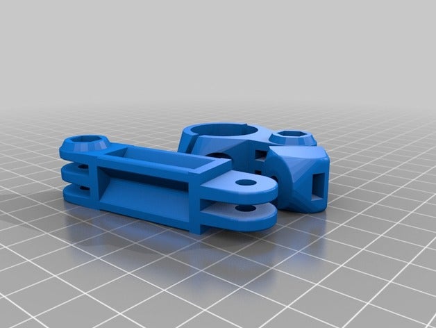 mon personnalisés gopromounts de la bibliothèque l'expansion caméra 3D print model - Mito3D