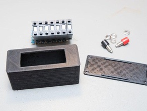 gabinete diy resistor década polegar codificadores eletrônica caixa eletrônico de variável 3d print model - Mito3D