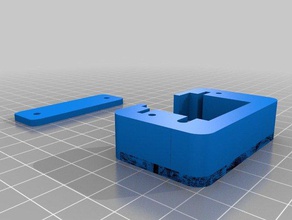 servo holder rc-boat vehicles 3d print model - Mito3D