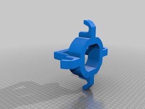 handihook remix ménage de fournitures assistivetech sac transporteur d'épicerie poignée à portée main utile 3d print model - Mito3D
