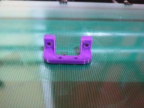 rigidbot z-limit switch bracket 3d printer accessories peter stoneham mount upgrade limit bearing 3d print model - Mito3D